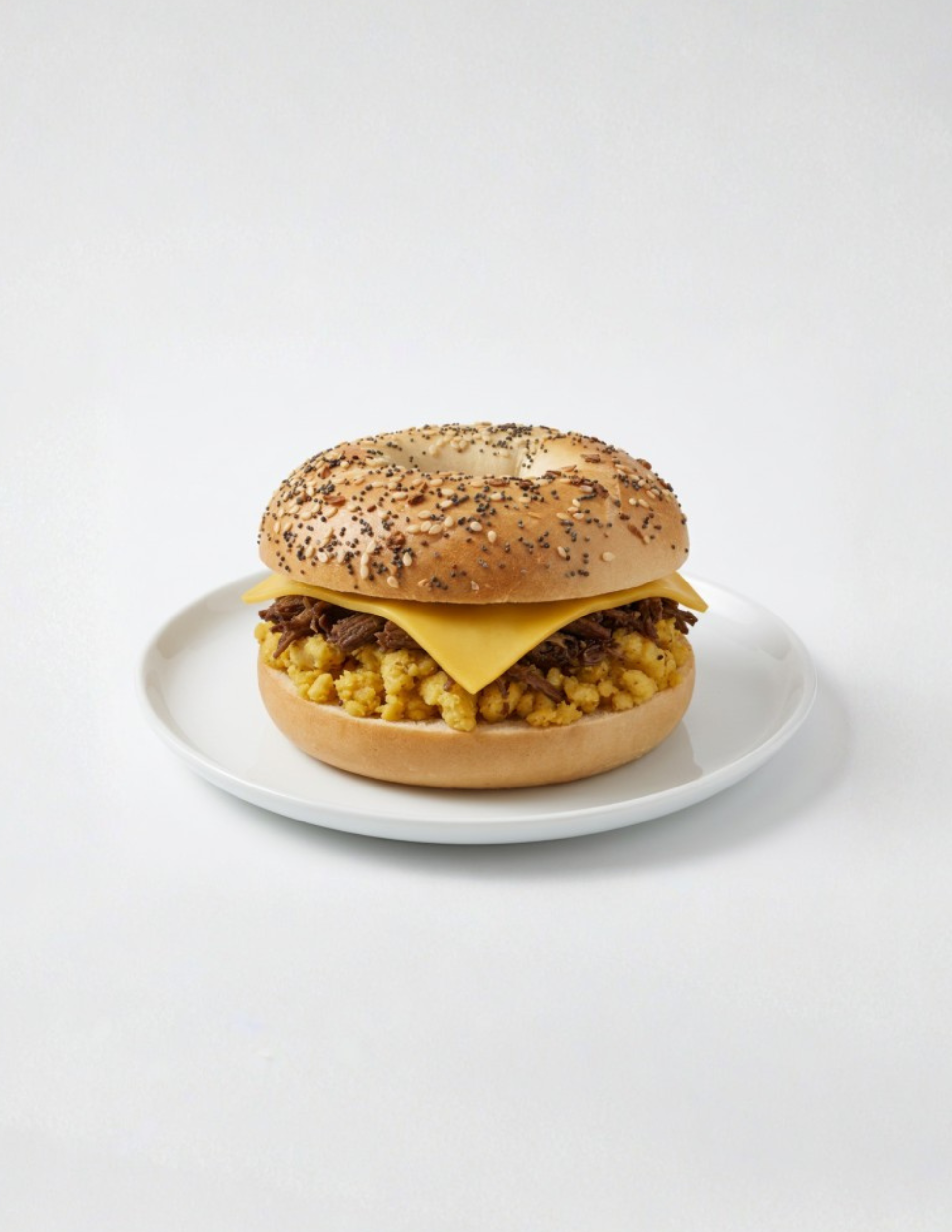 NEW! Vegan Steak, Egg & Cheese Bagel
